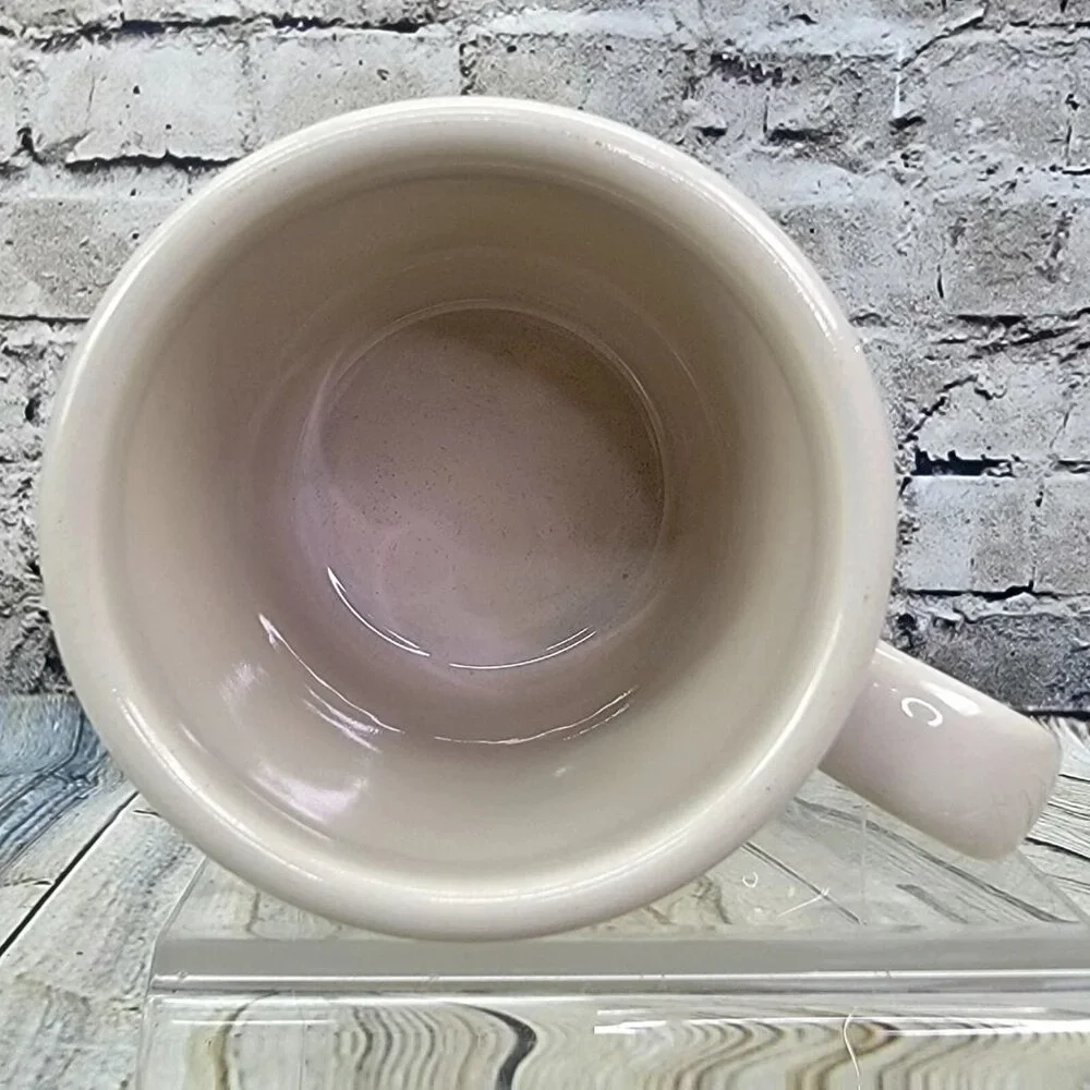 Longaberger Pottery‎ Coffee Mug Woven Traditions Heritage Red Ceramic Cup 12 oz